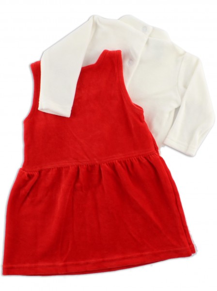 tutina completo ciniglia orsetto fiocco 3