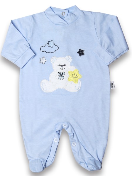 Tutina per neonato in caldo cotone - Disney Colore Cielo Taglia 1 - 3 mesi